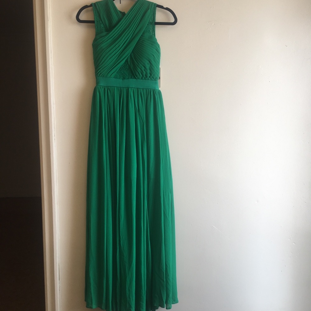 Nordstrom GB Chiffon & Lace Prom Bridesmaid Dress
